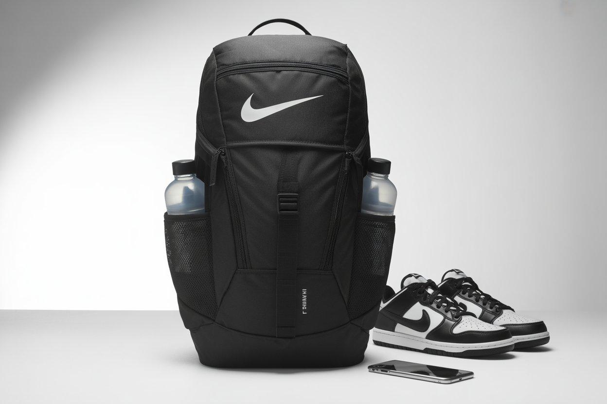 Nike Elite Backpack product photography - clean modern shot