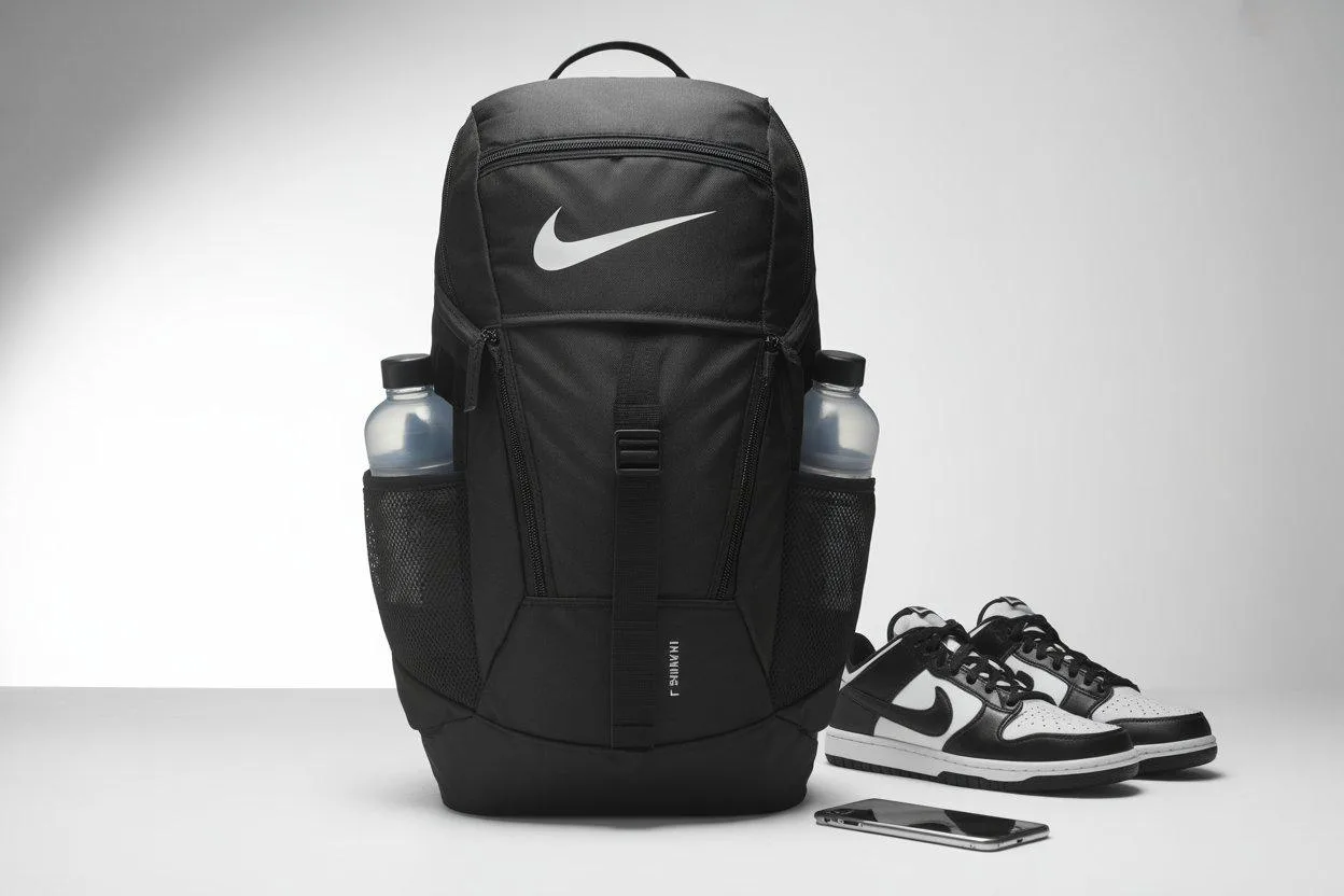 Nike Elite Backpack product photography - clean modern shot