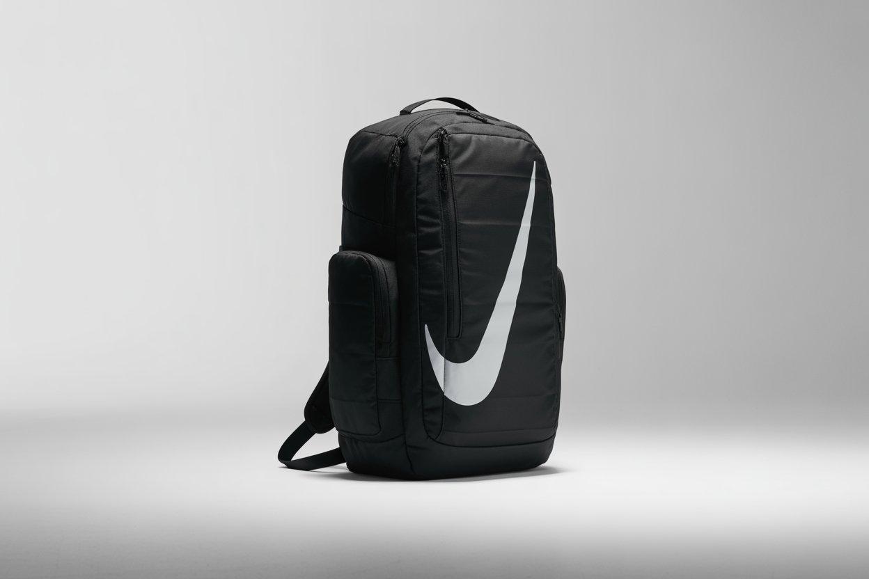 Nike Elite Backpack product photography - sleek shot