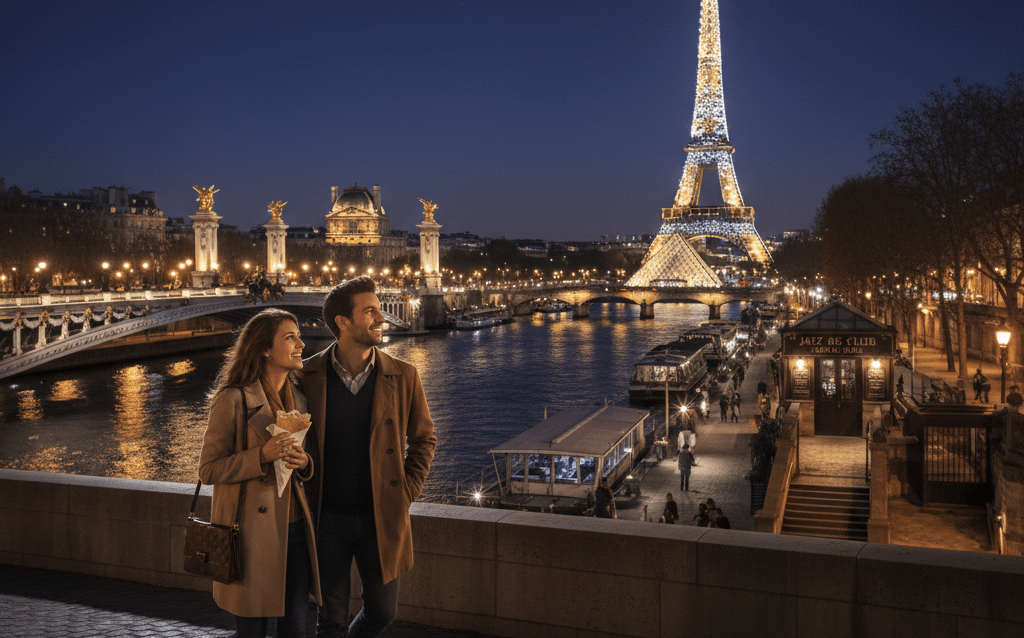 Playbattlesquare Exploring Paris After Dark