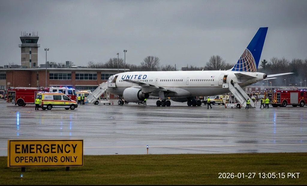 United Airlines Flight UA770 Emergency Diversion
