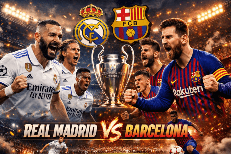 Real Madrid vs Barcelona