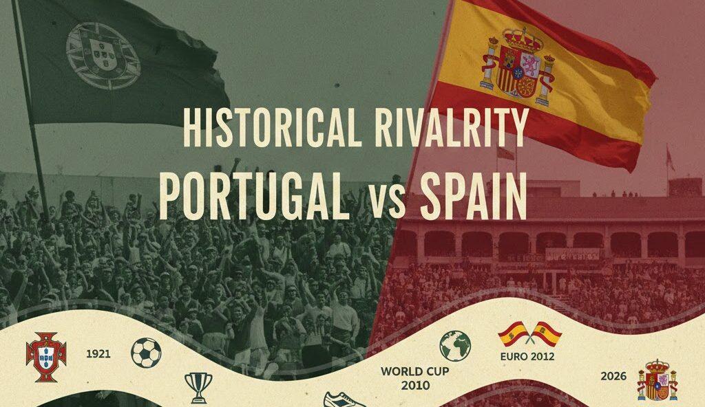 Portugal National Football Team vs Spain National Football Team Timeline