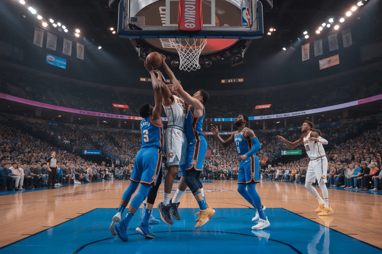 Oklahoma City Thunder vs Denver Nuggets Match Player Stats
