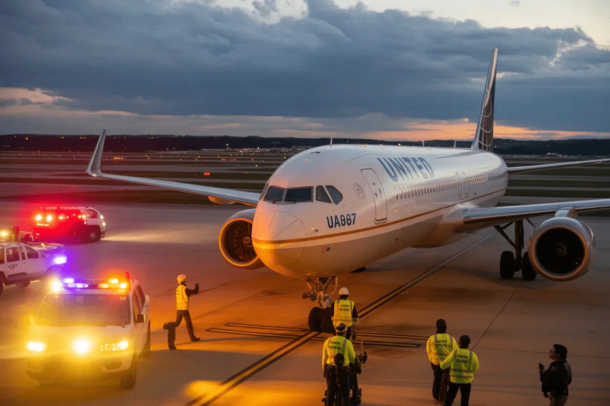 United Flight UA967 Diverted