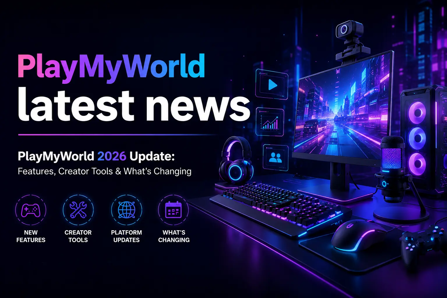 PlayMyWorld latest news