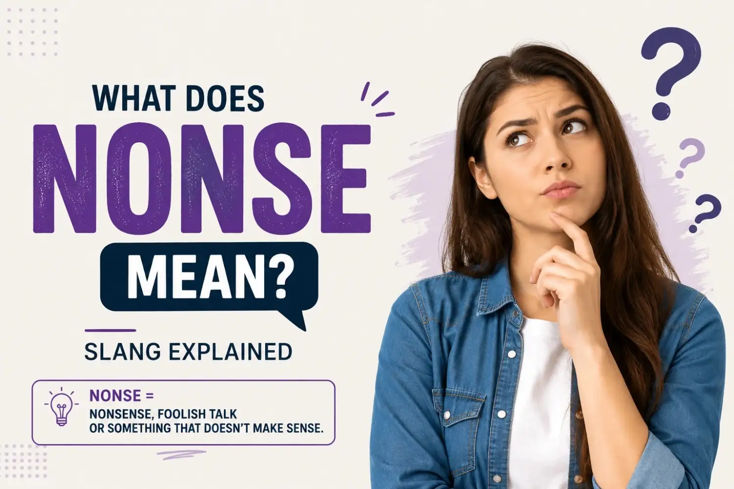 nonse meaning