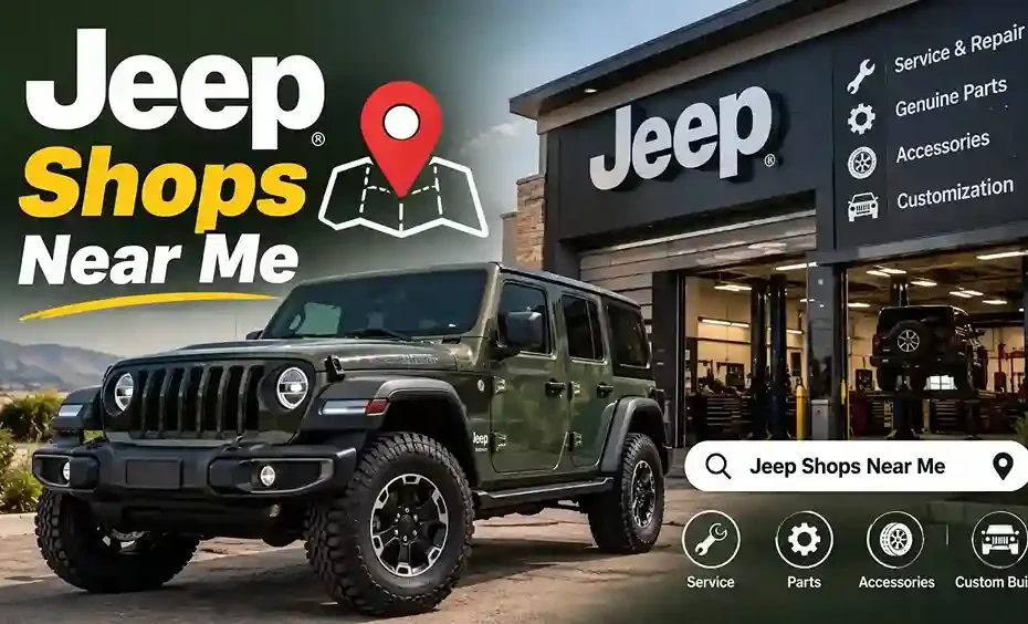 Jeep Shops Near Me – local Jeep service, repair, parts and accessories