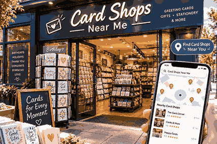 Card Shops Near Me