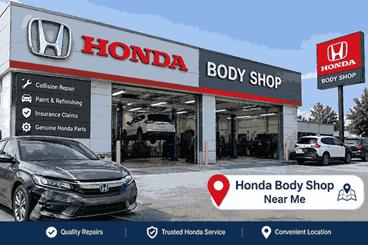 Honda Body Shop Near Me
