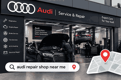 Audi Repair Shop Near M