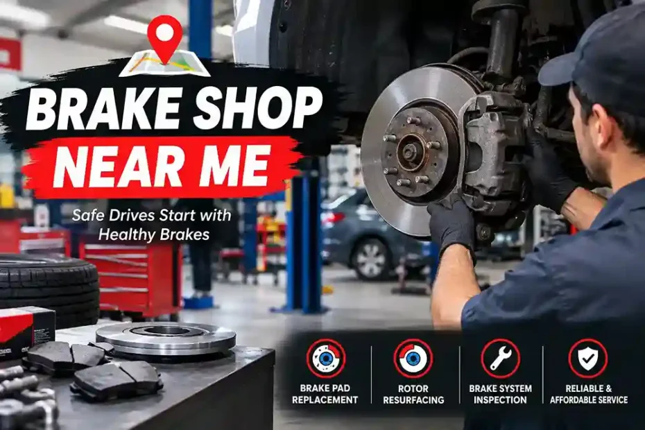 Brake shop near me offering brake repair and inspection