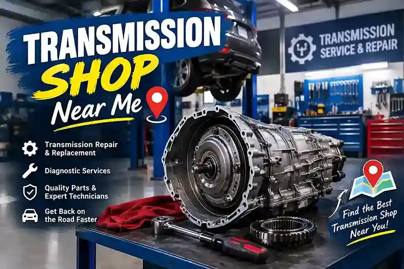 Transmission shop near me offering professional transmission repair and diagnostic services